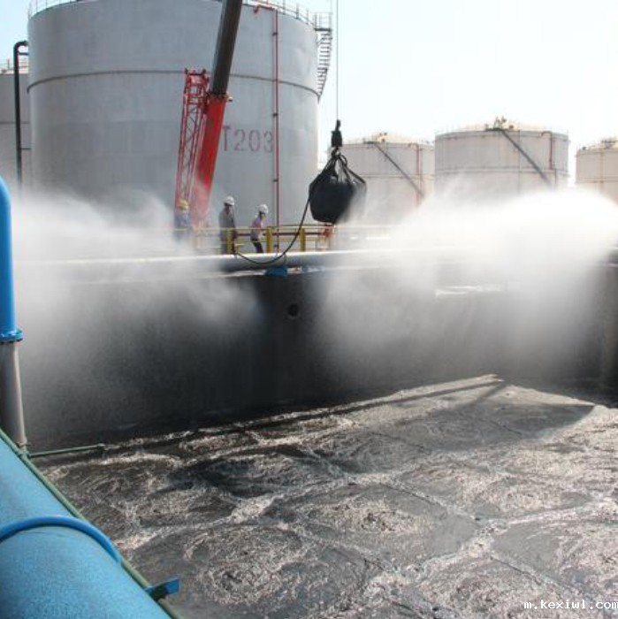 粉状活性炭污水处理现场